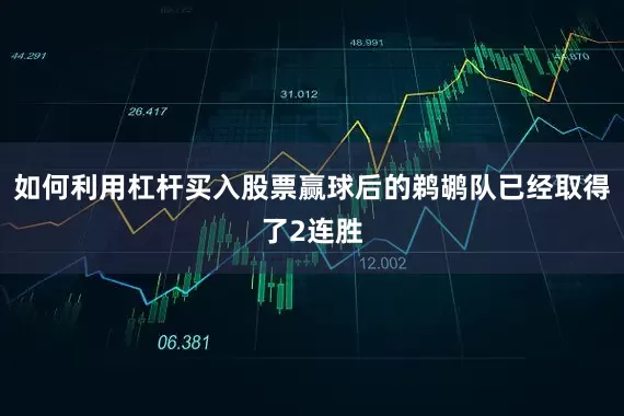 如何利用杠杆买入股票赢球后的鹈鹕队已经取得了2连胜